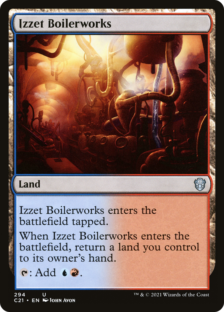 Izzet Boilerworks (C21) #294 [EN/N]