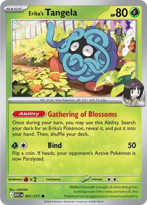 Erika's Tangela - 007/217 (ASC) #007_V1 [EN/N]