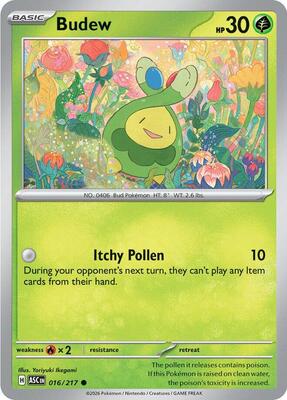 Budew - 016/217 (ASC) #016_V1 [EN/N]