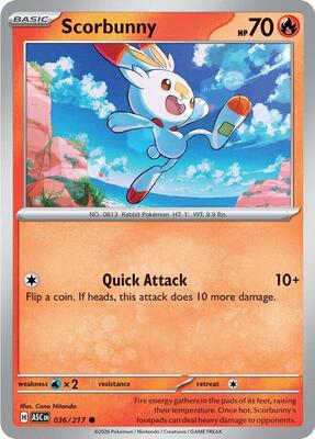 Scorbunny - 036/217 (ASC) #036_V1 [EN/N]