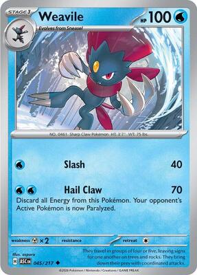 Weavile - 045/217 (ASC) #045_V1 [EN/N]