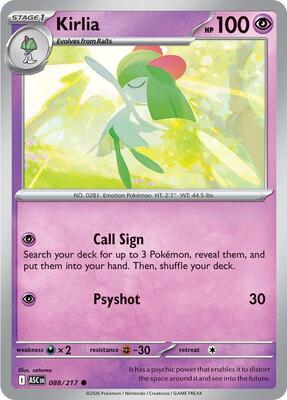 Kirlia (ASC) #088_V1 [EN/N]