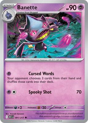 Banette - 091/217 (ASC) #091_V1 [EN/N]