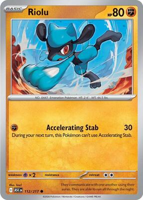 Riolu (ASC) #112_V1 [EN/N]