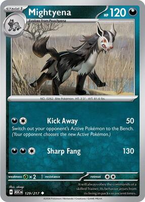 Mightyena - 129/217 (ASC) #129_V1 [EN/N]