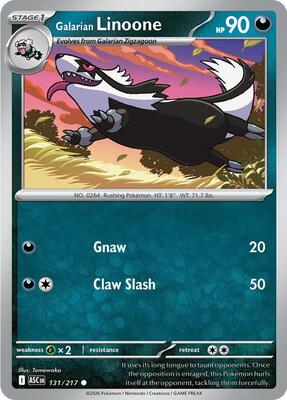 Galarian Linoone (ASC) #131_V1 [EN/N]