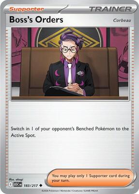 Boss's Orders [Corbeau] - 183/217 (ASC) #183 [EN/N]