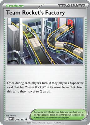 Team Rocket's Factory (ASC) #203 [EN/N]