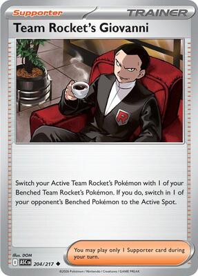 Team Rocket's Giovanni (ASC) #204 [EN/N]