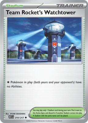 Team Rocket's Watchtower (ASC) #210 [EN/N]