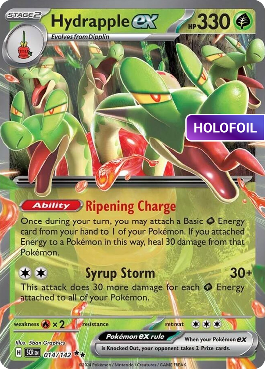 Hydrapple ex (SCR) #14 [EN/H] s/o