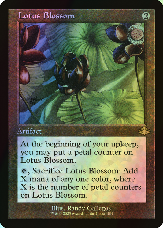 Lotus Blossom (DMR) #384 [EN/F] s/o