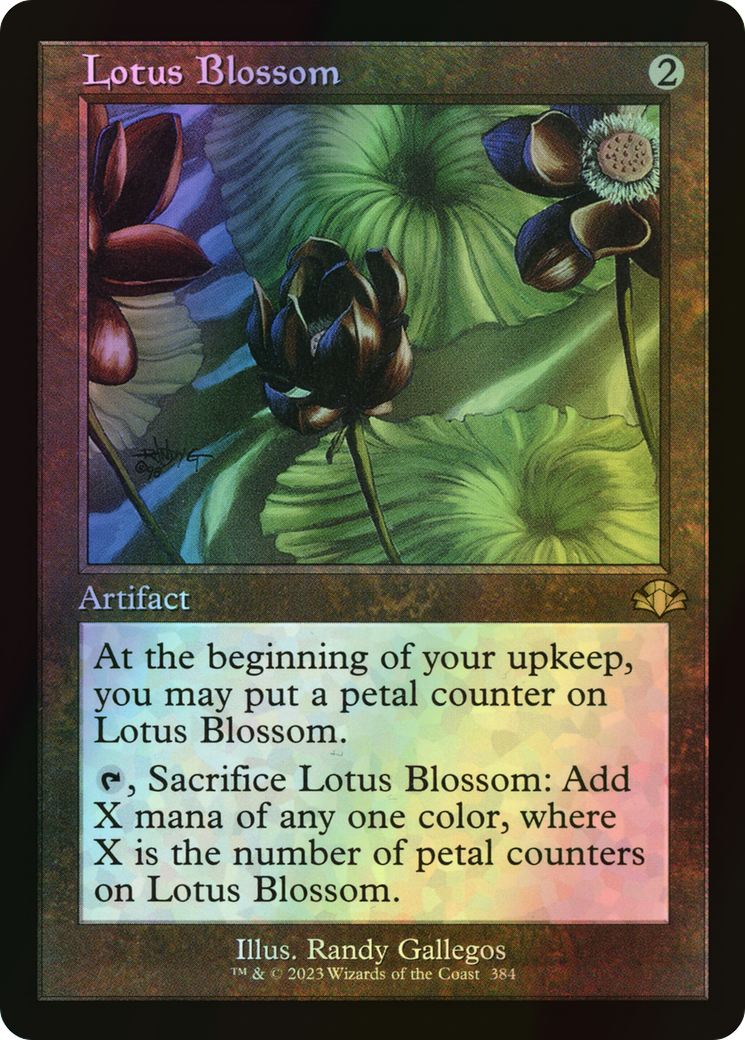 Lotus Blossom (DMR) #384 [EN/F] s/o