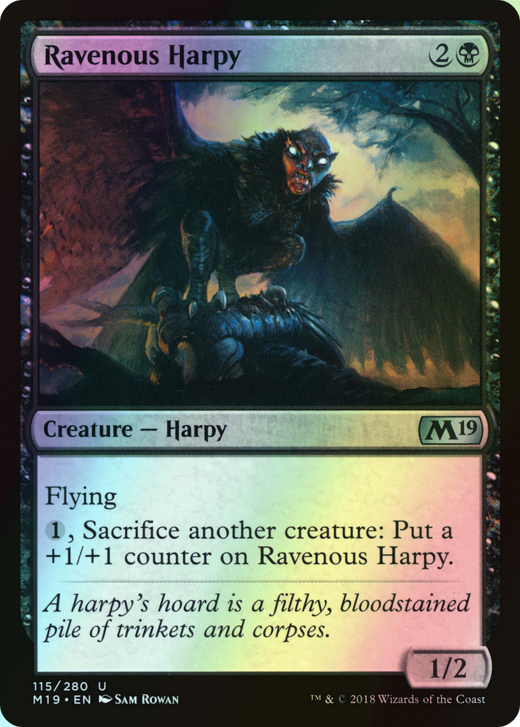 Ravenous Harpy (M19) #115 [EN/F]