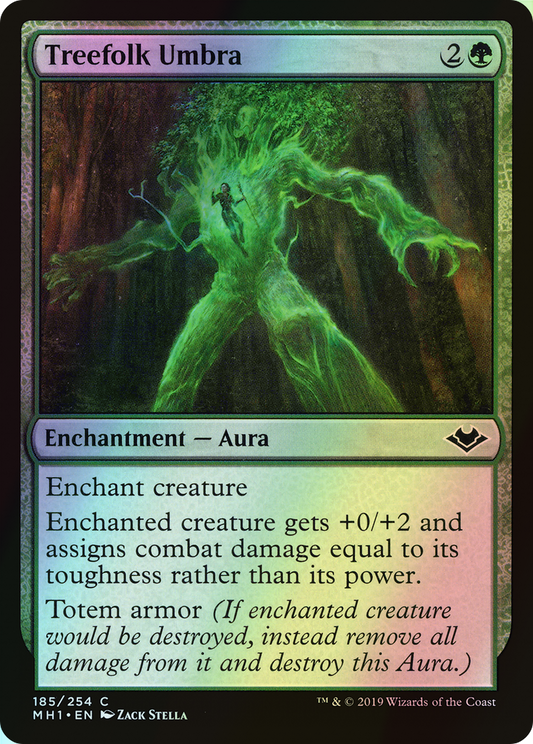 Treefolk Umbra (MH1) #185 [EN/F] s/o