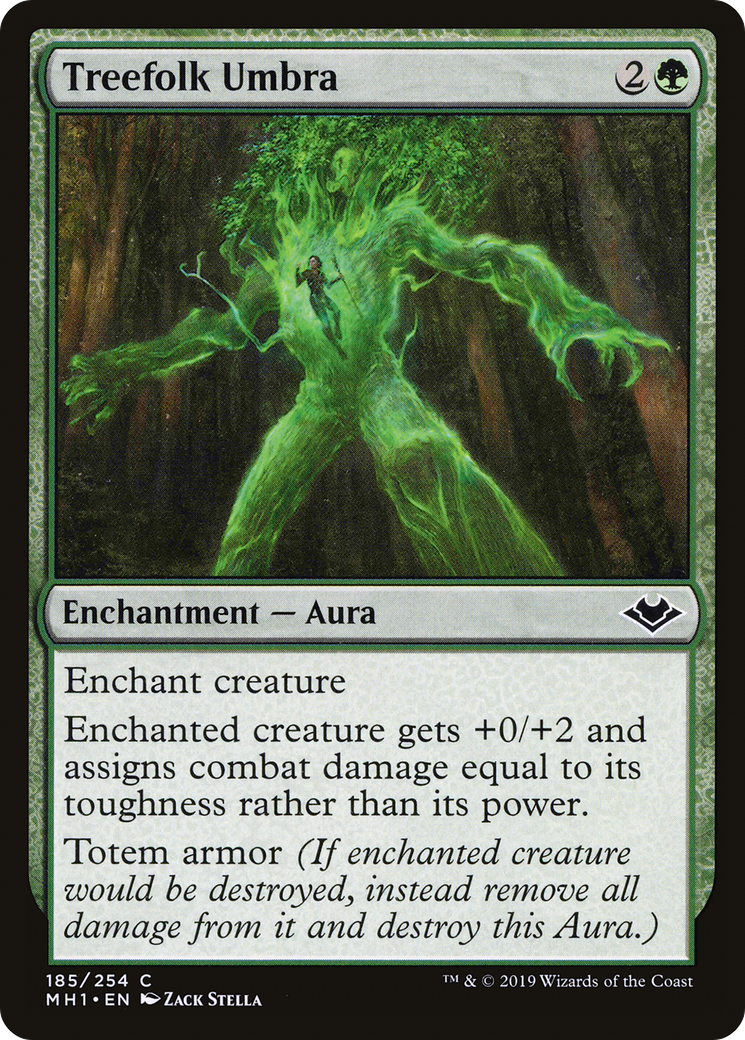 Treefolk Umbra (MH1) #185 [EN/N]