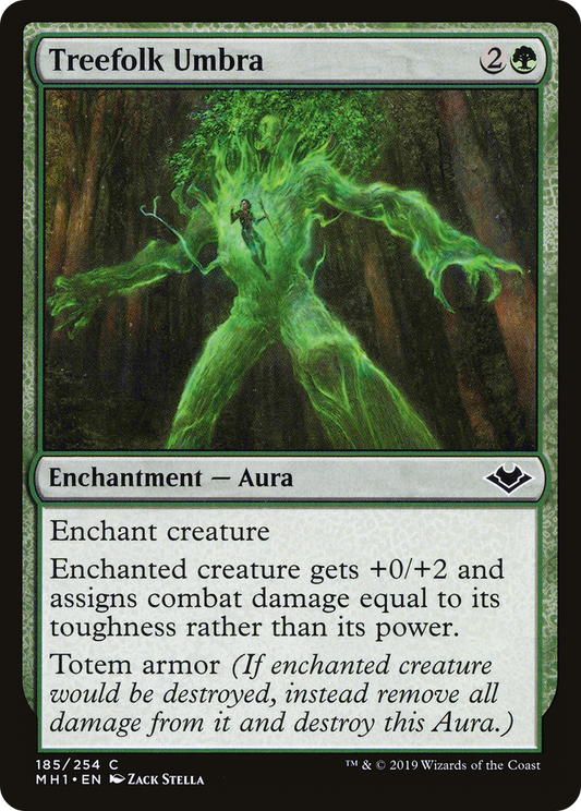 Treefolk Umbra (MH1) #185 [EN/N]