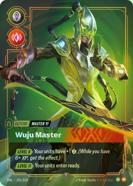 Master Yi - Wuju Master (UNL) #191 [EN/F] s/o