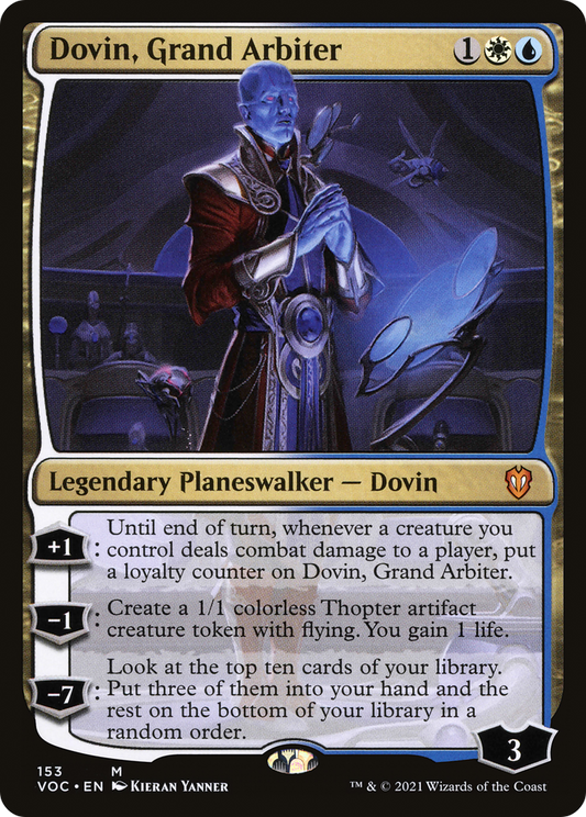 Dovin, Grand Arbiter (VOC) #153 [EN/N]