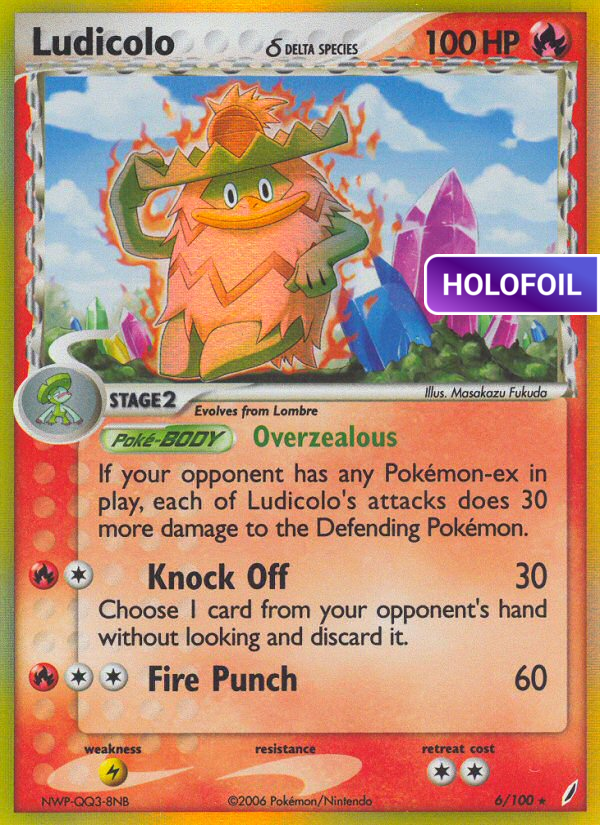 Ludicolo δ (CG) #6 [EN/H]