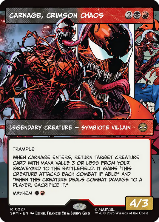Carnage, Crimson Chaos (SPM) #227 [EN/N] s/o