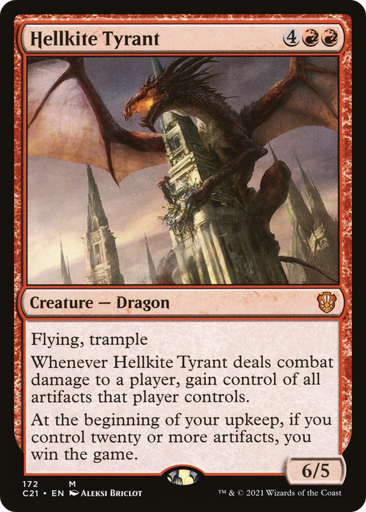 Hellkite Tyrant (C21) #172 [EN/N] s/o