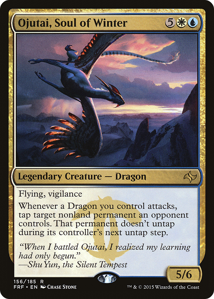 Ojutai, Soul of Winter (FRF) #156 [EN/N]