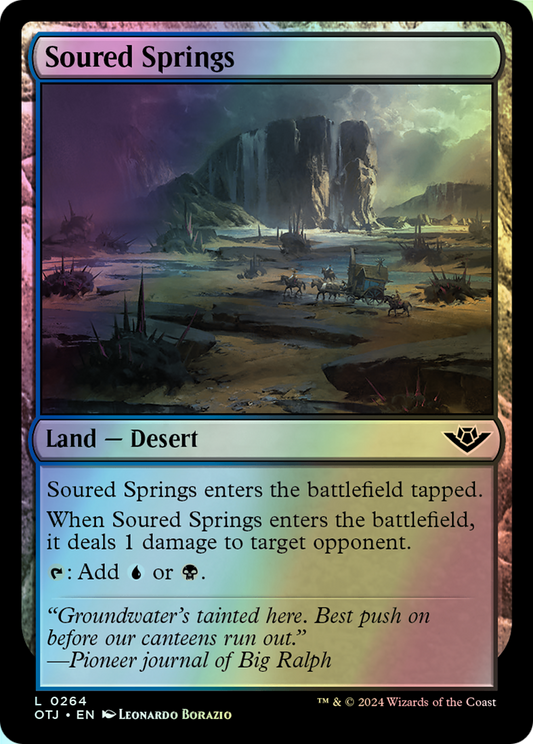 Soured Springs (OTJ) #264 [EN/F] s/o