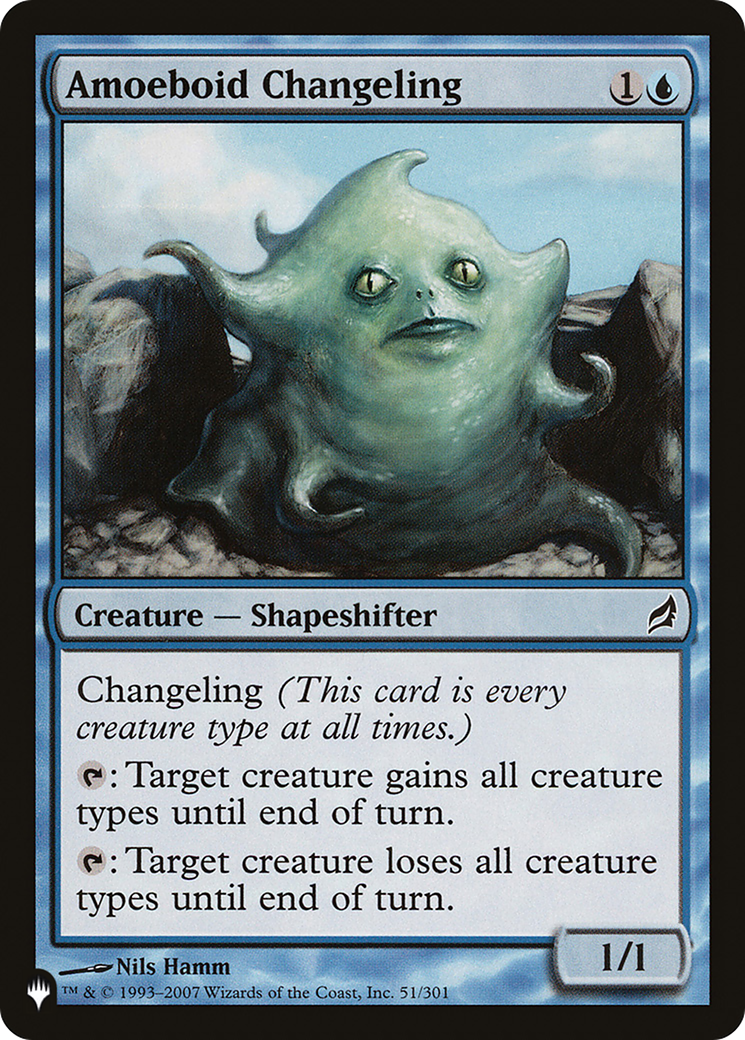 Amoeboid Changeling (PLST) #LRW-51 [EN/N]