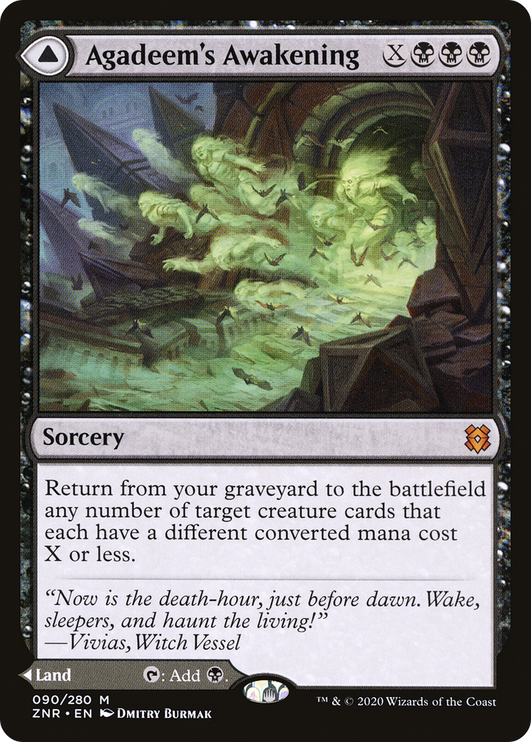 Agadeem's Awakening // Agadeem, the Undercrypt (ZNR) #90 [EN/N] s/o