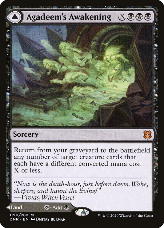 Agadeem's Awakening // Agadeem, the Undercrypt (ZNR) #90 [EN/N] s/o