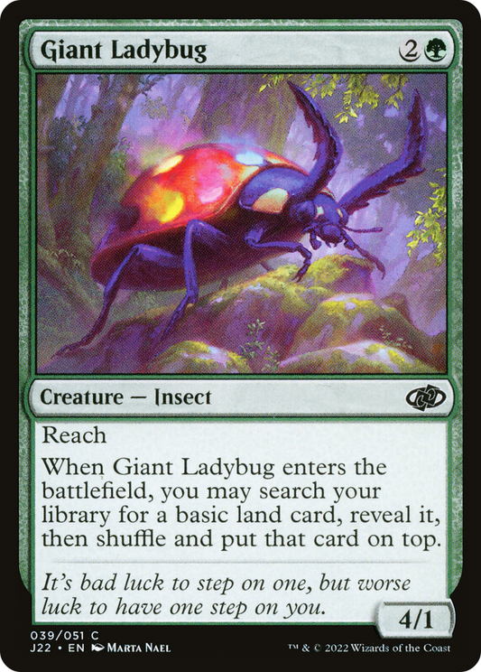 Giant Ladybug (J22) #39 [EN/N] s/o