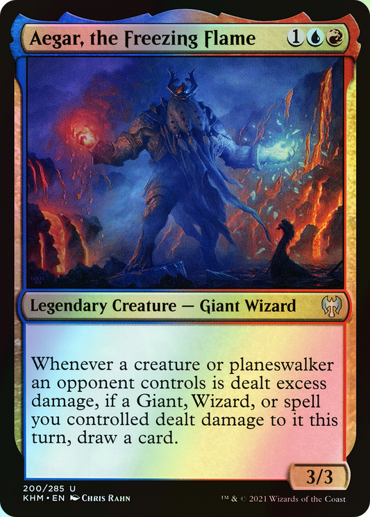 Aegar, the Freezing Flame (KHM) #200 [EN/F]