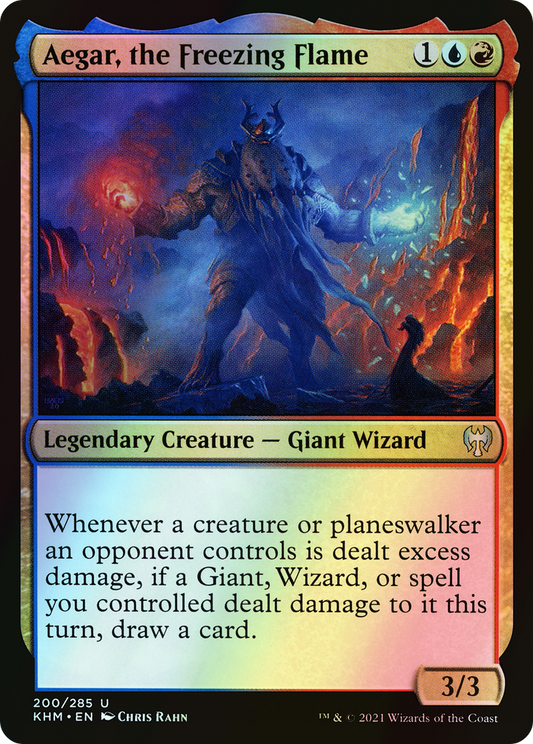 Aegar, the Freezing Flame (KHM) #200 [EN/F]