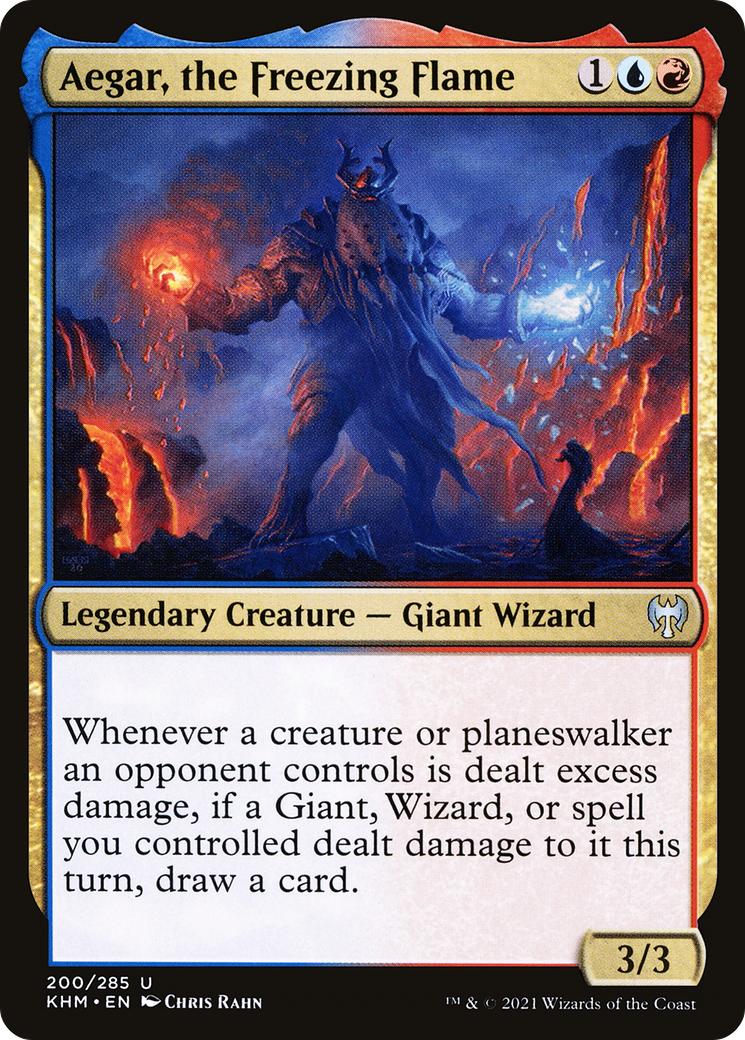 Aegar, the Freezing Flame (KHM) #200 [EN/N]