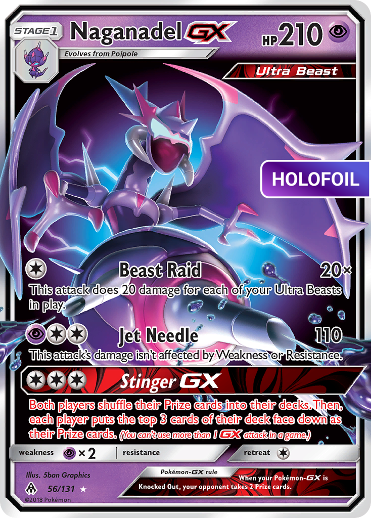 Naganadel GX (FLI) #56 [EN/H]