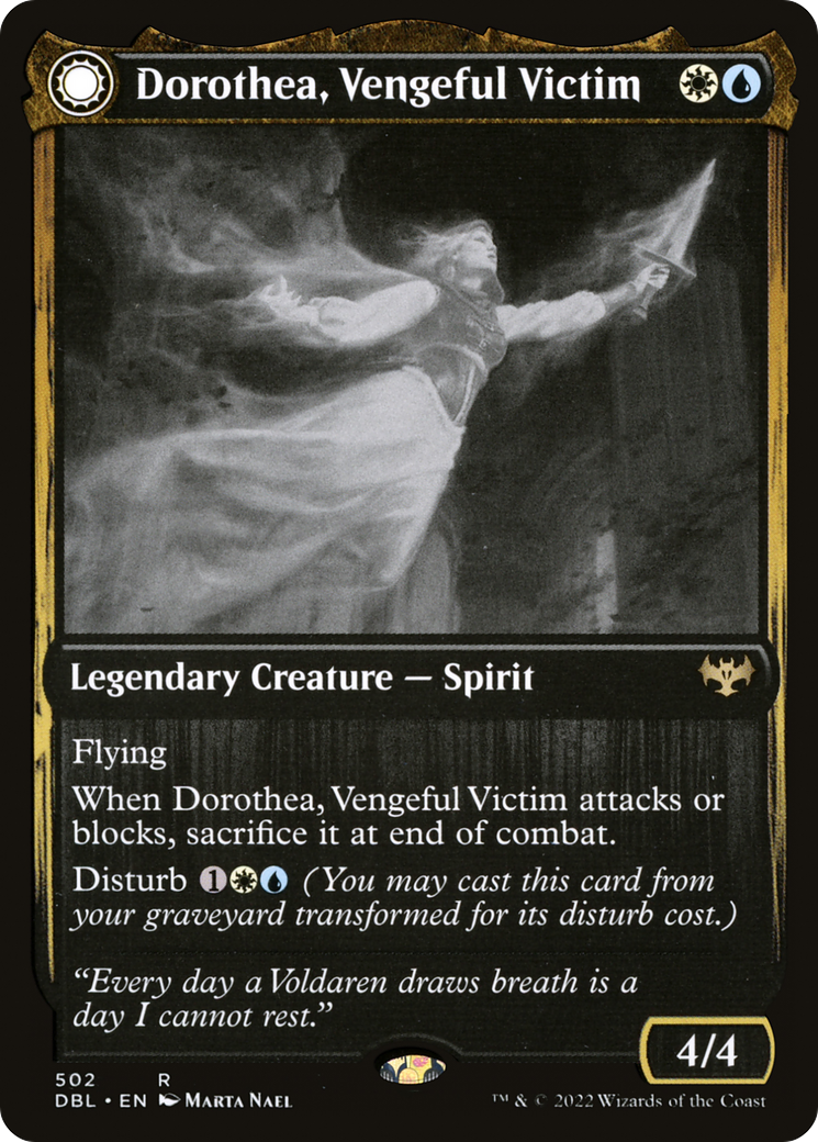 Dorothea, Vengeful Victim // Dorothea's Retribution (DBL) #502 [EN/N]