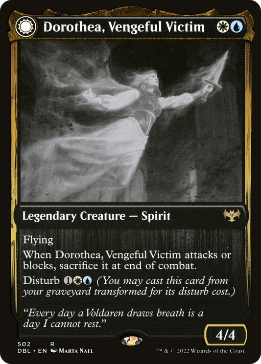 Dorothea, Vengeful Victim // Dorothea's Retribution (DBL) #502 [EN/N]