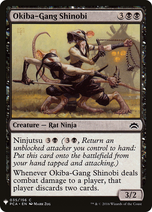 Okiba-Gang Shinobi (PLST) #PCA-35 [EN/N] s/o