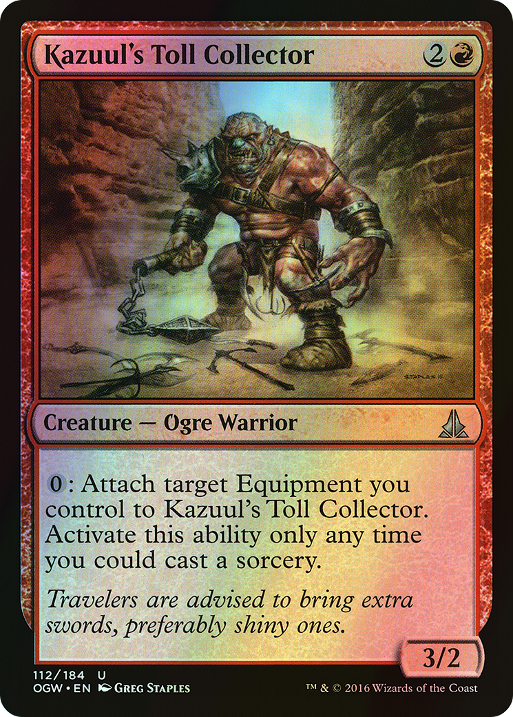 Kazuul's Toll Collector (OGW) #112 [EN/F] s/o