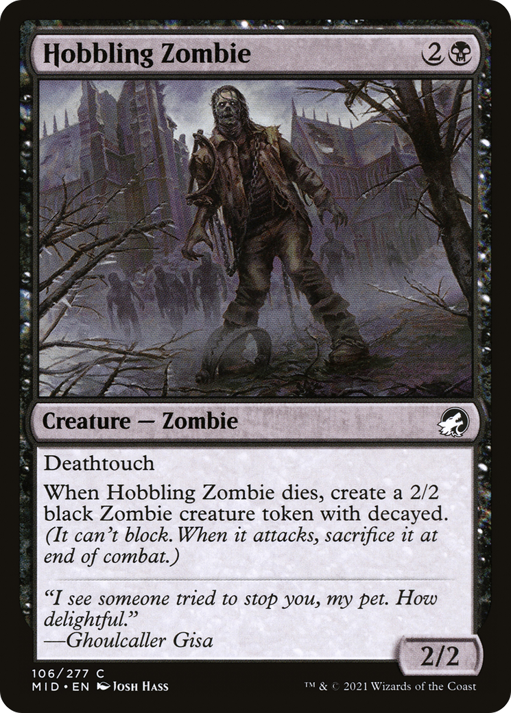 Hobbling Zombie (MID) #106 [EN/N]