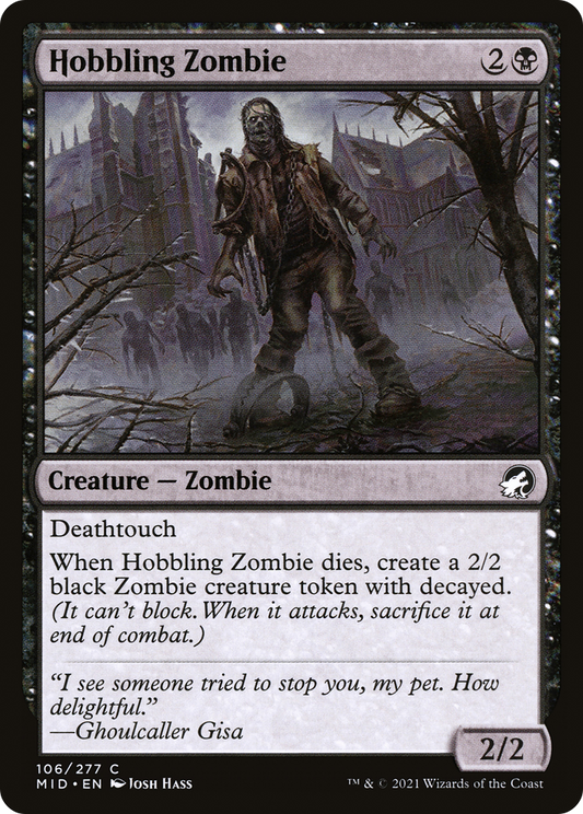 Hobbling Zombie (MID) #106 [EN/N]