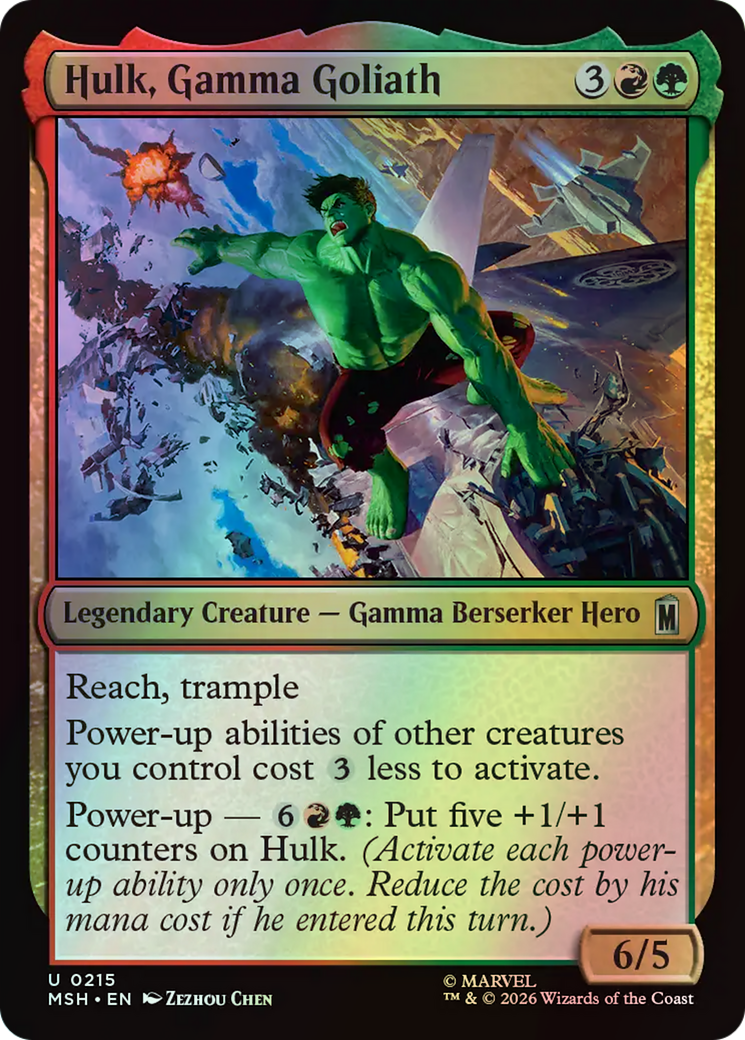 Hulk, Gamma Goliath (MSH) #215 [EN/F]