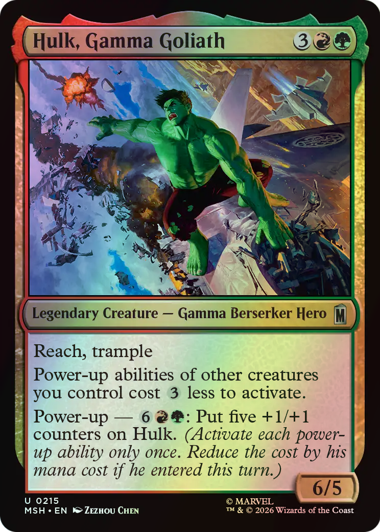 Hulk, Gamma Goliath (MSH) #215 [EN/F]