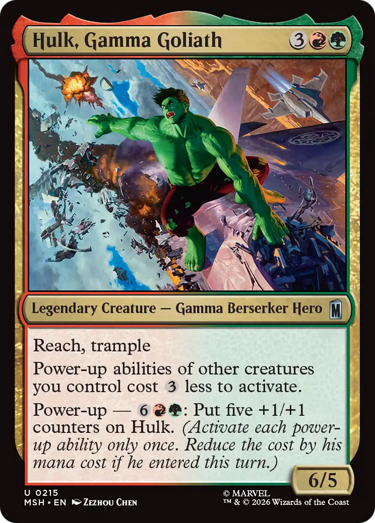 Hulk, Gamma Goliath (MSH) #215 [EN/N]
