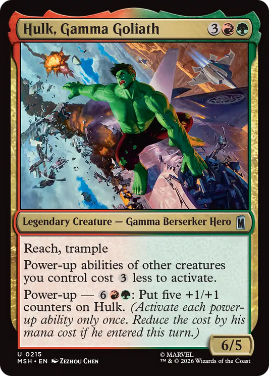Hulk, Gamma Goliath (MSH) #215 [EN/N]