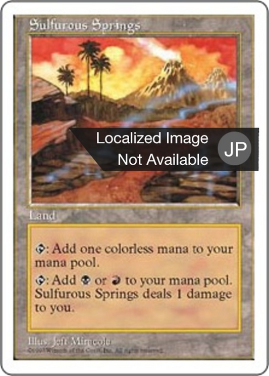 Sulfurous Springs (5ED) #424 [JA/N]