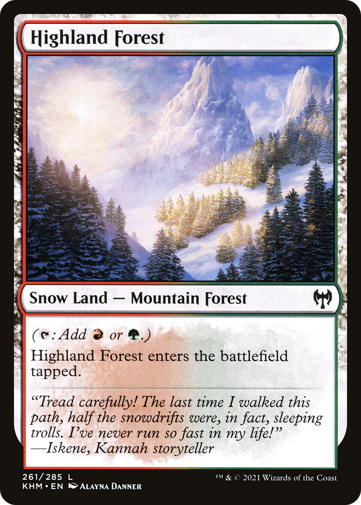 Highland Forest (KHM) #261 [EN/N]