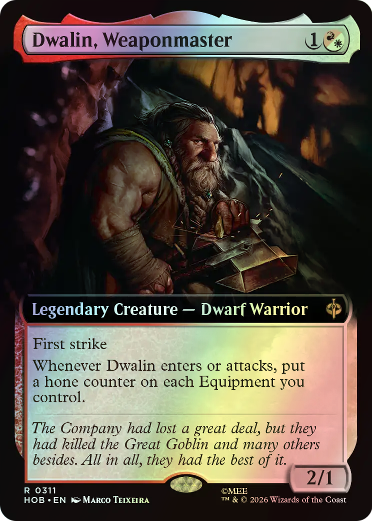 Dwalin, Weaponmaster (HOB) #311 [EN/F]