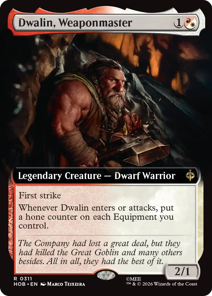 Dwalin, Weaponmaster (HOB) #311 [EN/N]